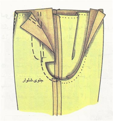 شلوار دو فاق